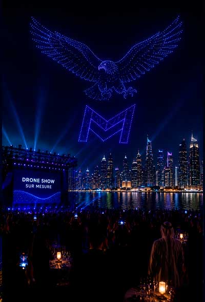 Spectacle de drones - shows personnalisés