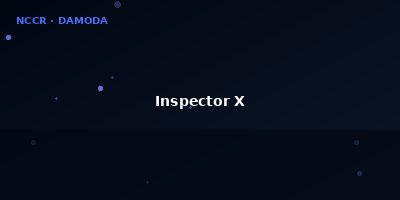 Drone professionnel d'inspection NCCR Inspector X