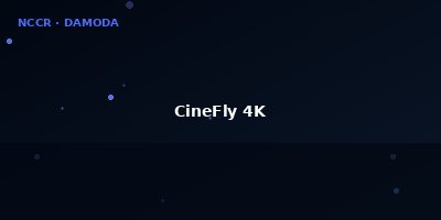 Drone cinéma professionnel NCCR CineFly 4K