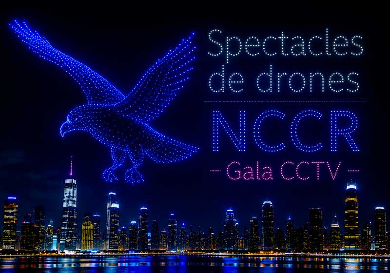 Spectacles de drones NCCR - Gala CCTV