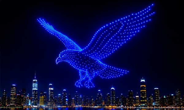 Spectacles de drones lumineux NCCR